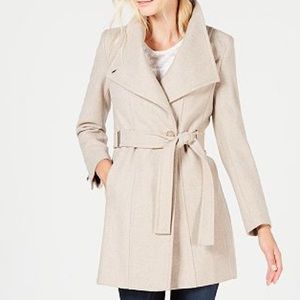 Calvin Klein Petite Belted Coat